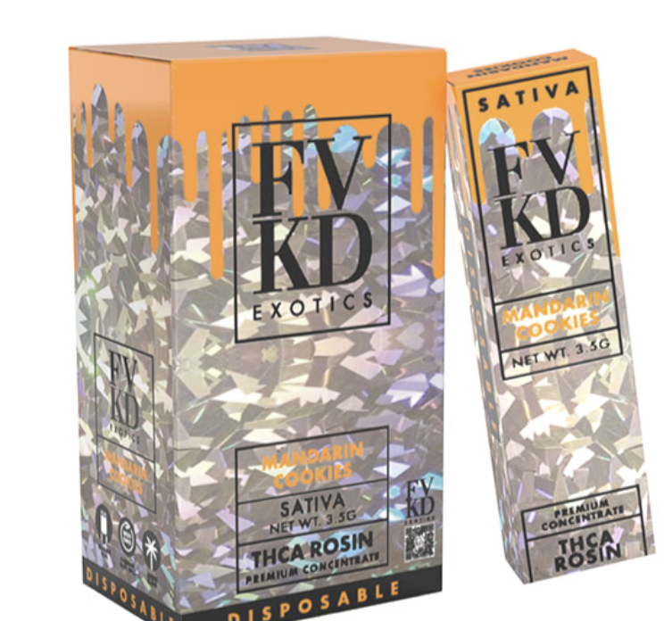 FVKD Exotics THC-A Rosin Disposable | 3.5g