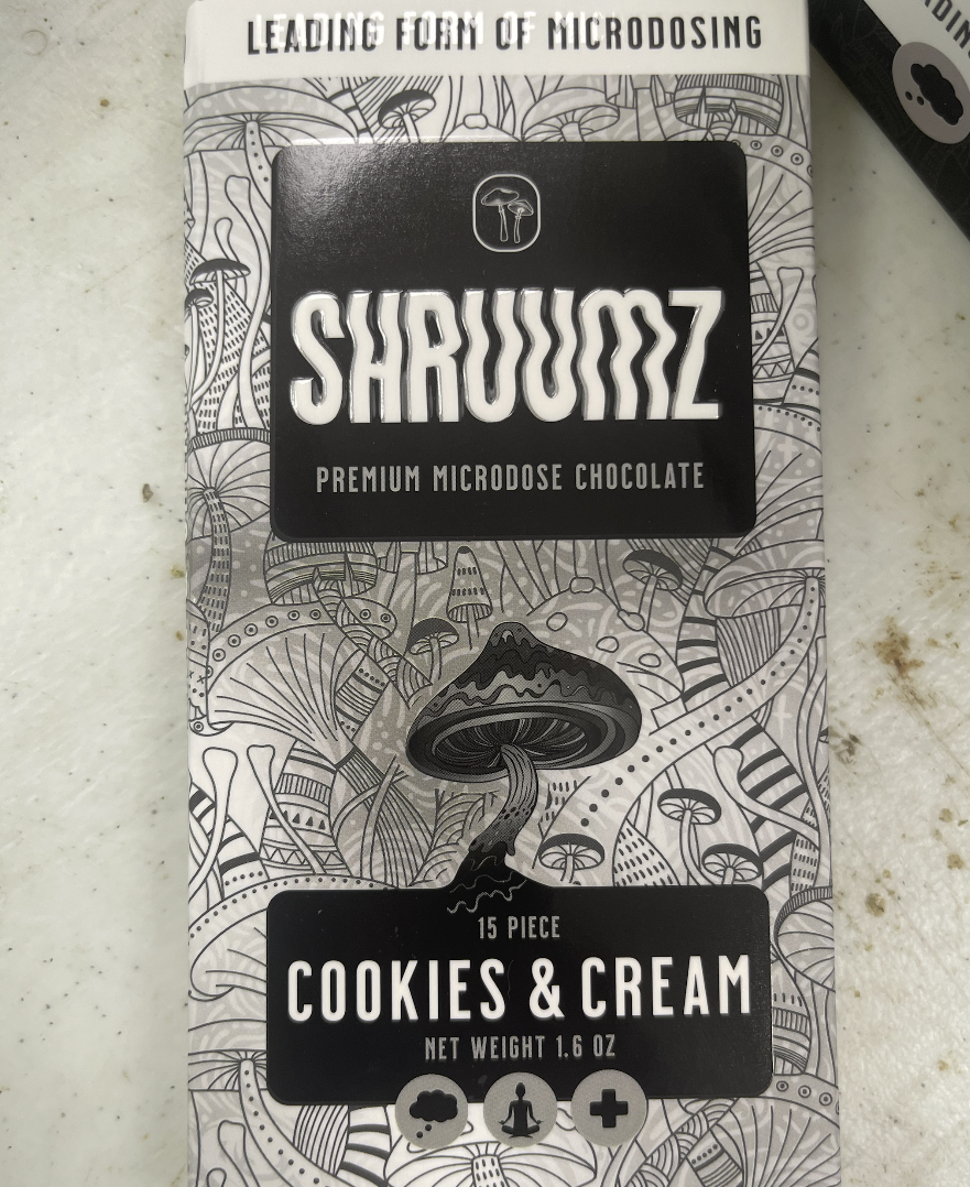 Shruumz Mushroom Chocolate Bars