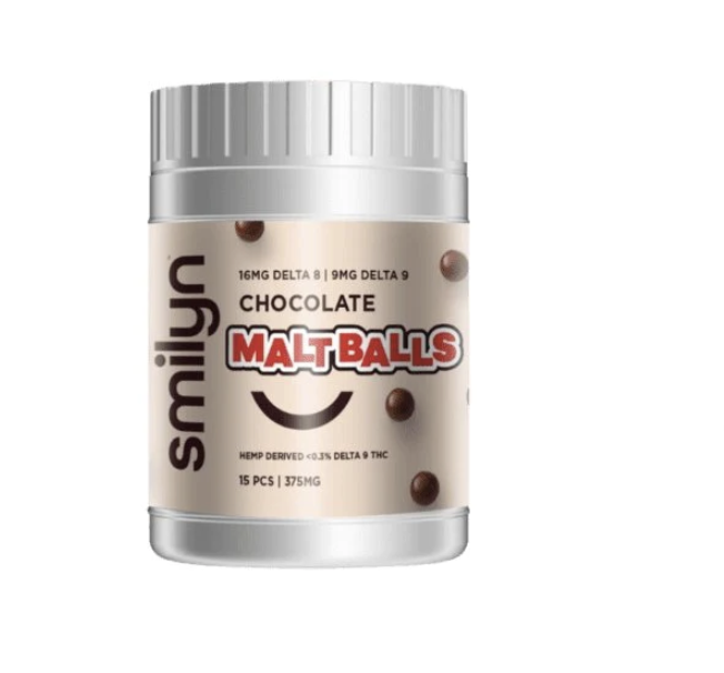 Smilyn Chocolate Malt Balls 375mg