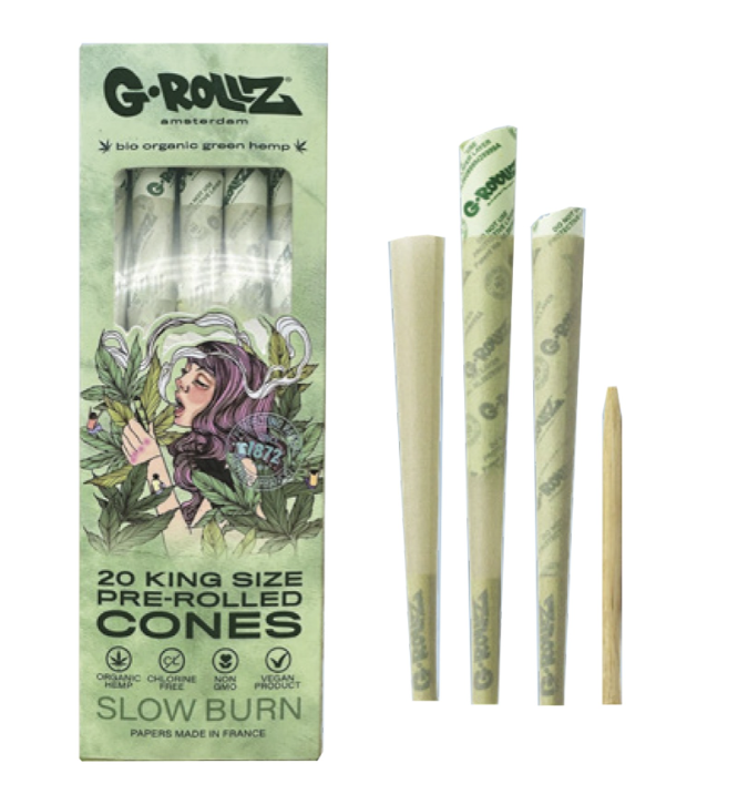 G- Rollz 20 pack Cones